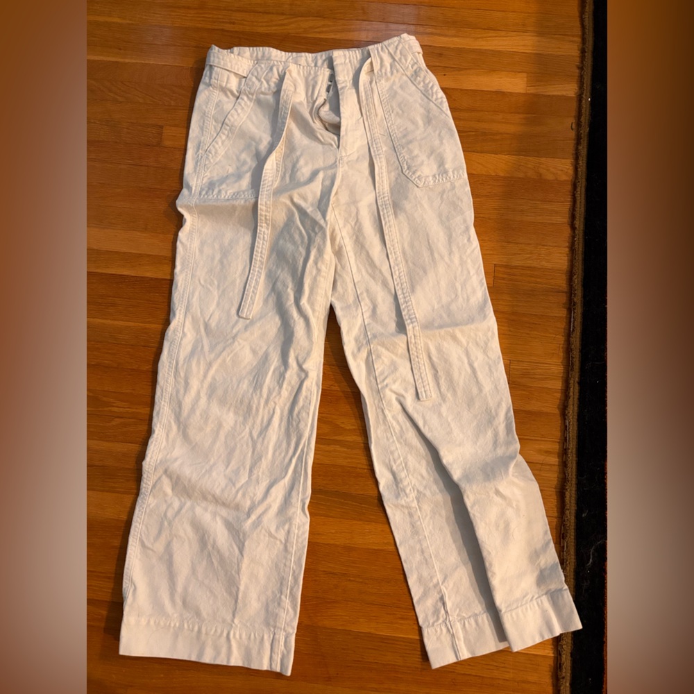 women’s White wide leg dress Pants
